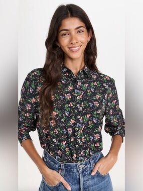 Hill House Home The Malone Top Berry Floral - Small